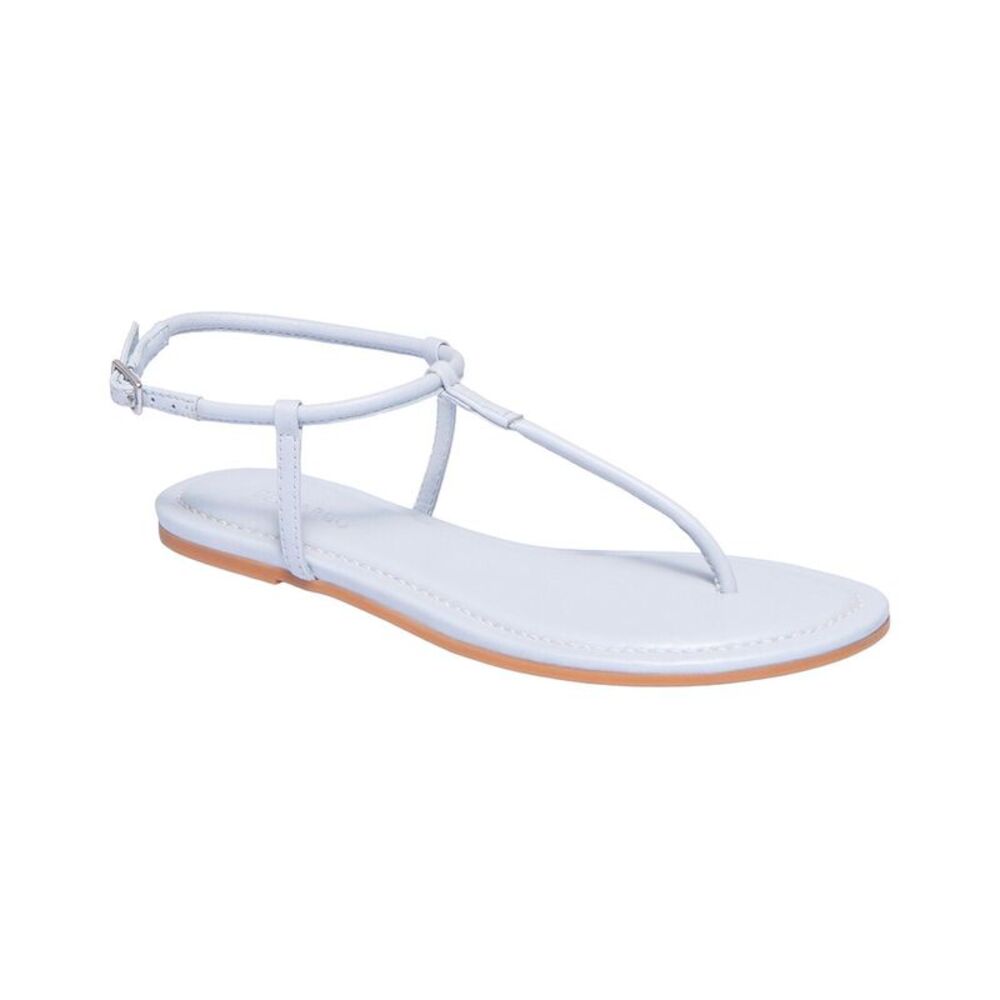 Bernardo Hercu Leather Flat Sandal